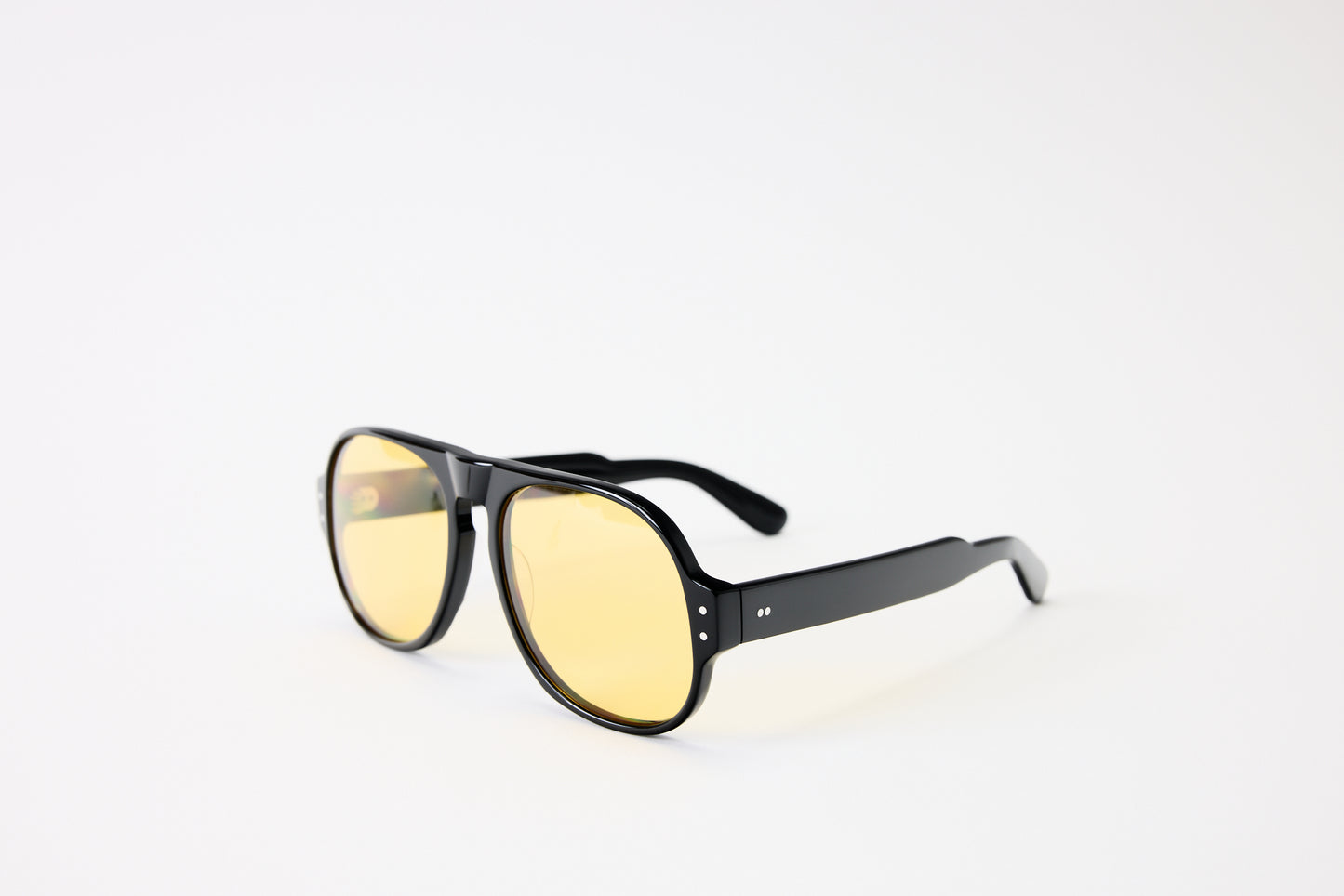 NEW YORK EYERISH, Belfasts, Black frame with Yellow lenses