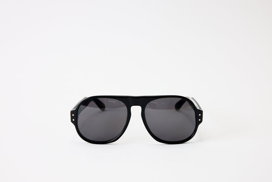 NEW YORK EYERISH, Belfasts, Black frame with Grey lenses