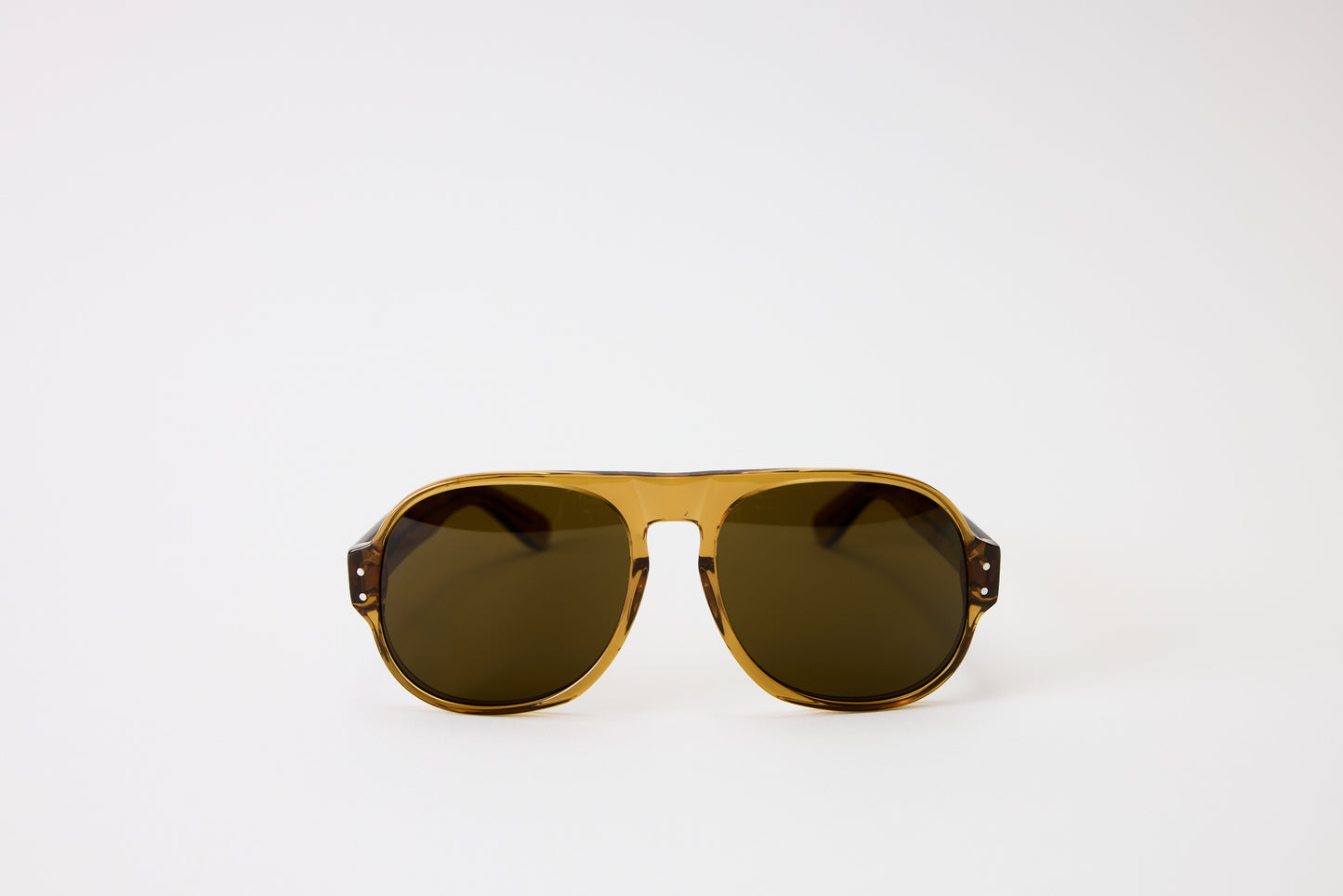 NEW YORK EYERISH, Belfasts, Caramel Frames with Brown Lenses