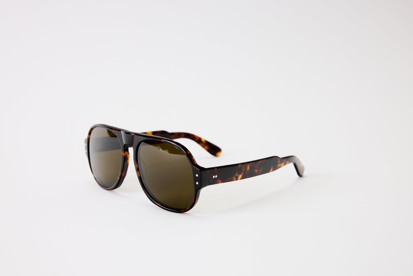 NEW YORK EYERISH, Belfasts, Dark Tortoise with Brown Lenses