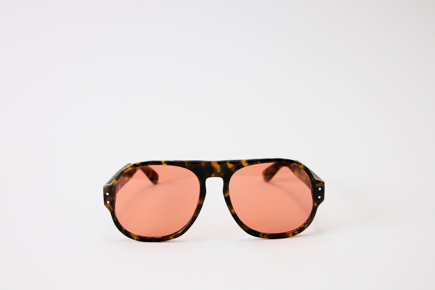 NEW YORK EYERISH, Belfasts, Light Tortoise with Red Lenses