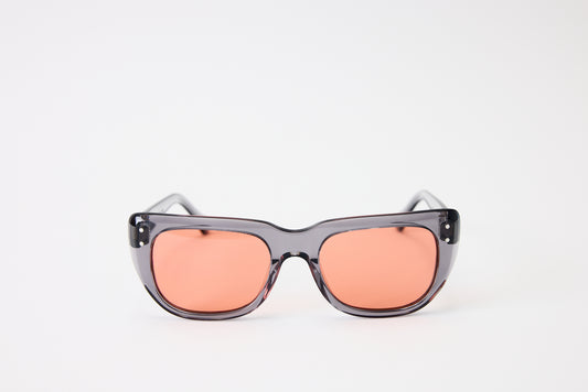 NEW YORK EYERISH, Bundorans. Grey with Pink Lenses