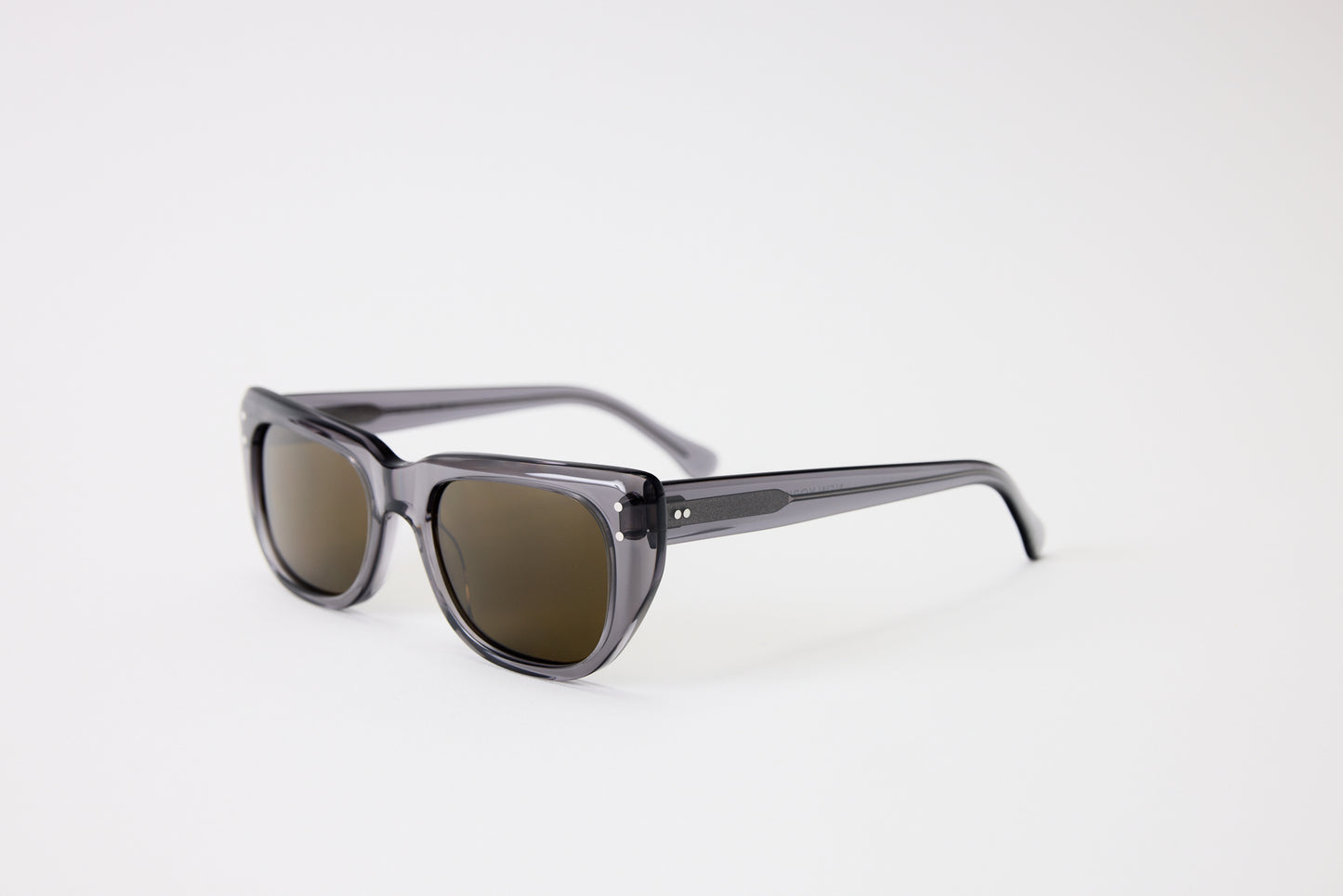 NEW YORK EYERISH, Bundorans. Grey with Brown Lenses