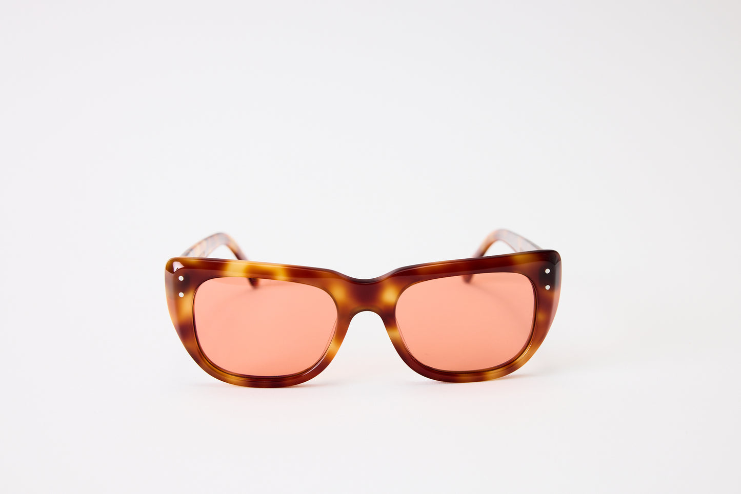 NEW YORK EYERISH, Bundorans. Blond Red Tortoise with Pink Lenses