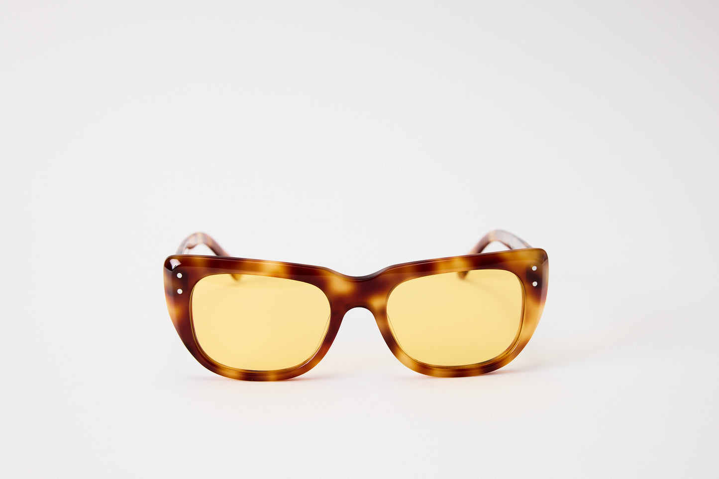 NEW YORK EYERISH, Bundorans. Blond Red Tortoise with Yellow Lenses