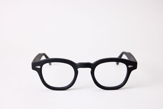 Small - NEW YORK EYERISH, Causeway. Rx Prescription Lenses with Matte Black Frames