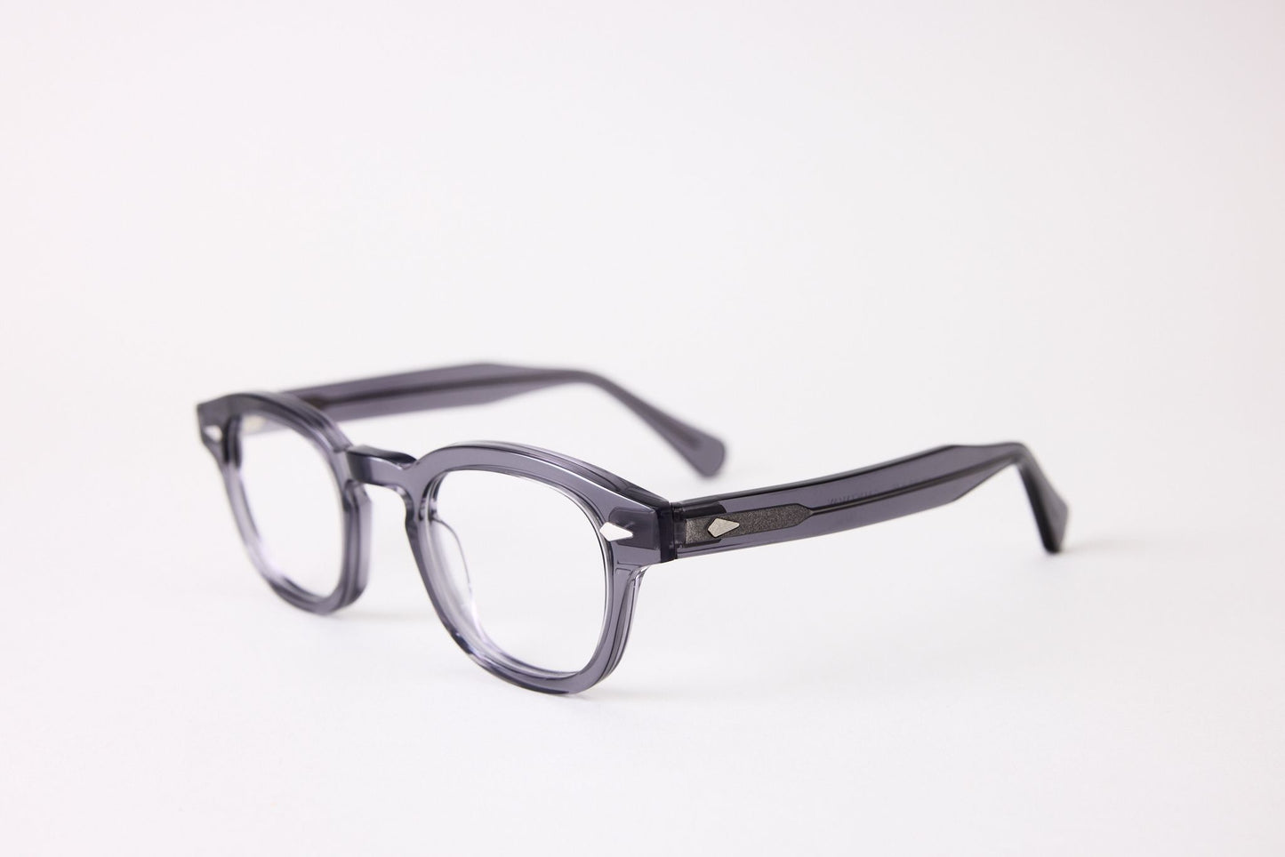 Small - NEW YORK EYERISH, Causeway. Rx Prescription Lenses with Grey Frames