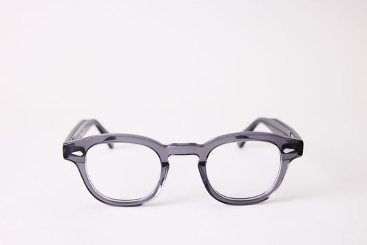 Small - NEW YORK EYERISH, Causeway. Rx Prescription Lenses with Grey Frames