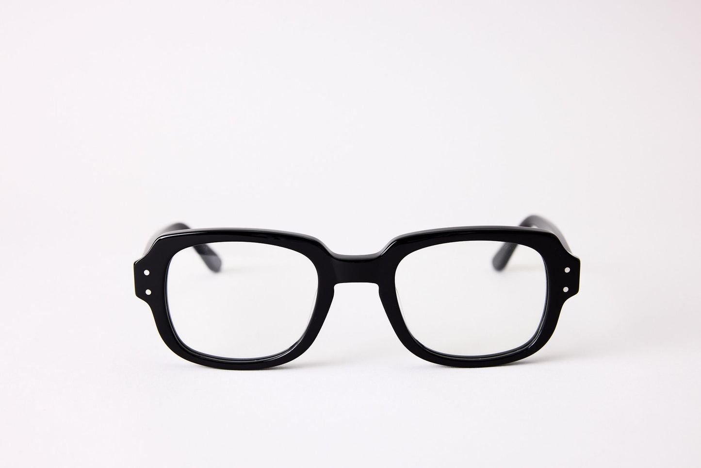 Small - NEW YORK EYERISH, "The Downings." Rx Prescription Lenses with Black Frames