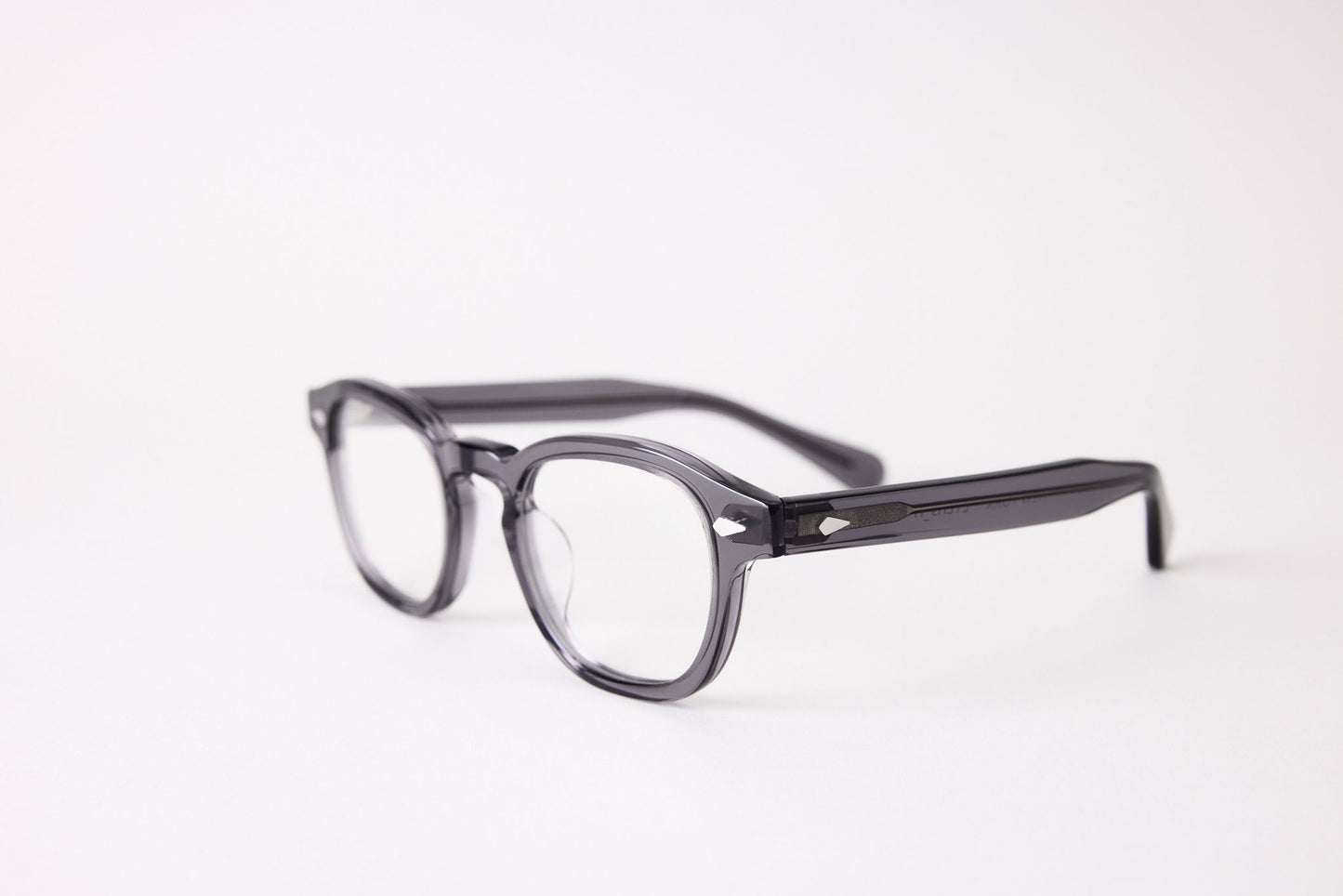 Large - NEW YORK EYERISH, Causeway. Rx Prescription Lenses with Grey Frames