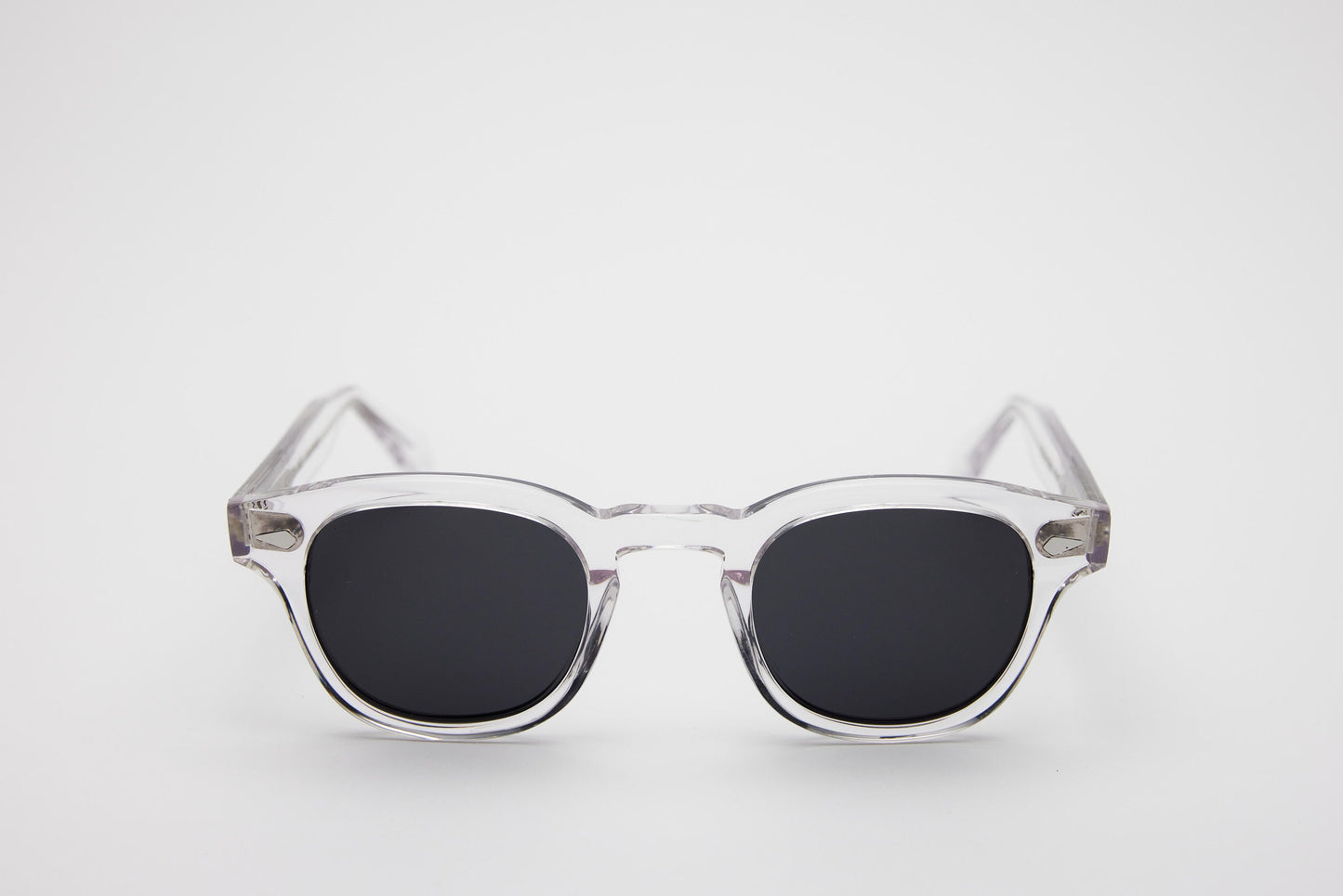 Small - NEW YORK EYERISH, Causeway. Clear with Grey Lenses