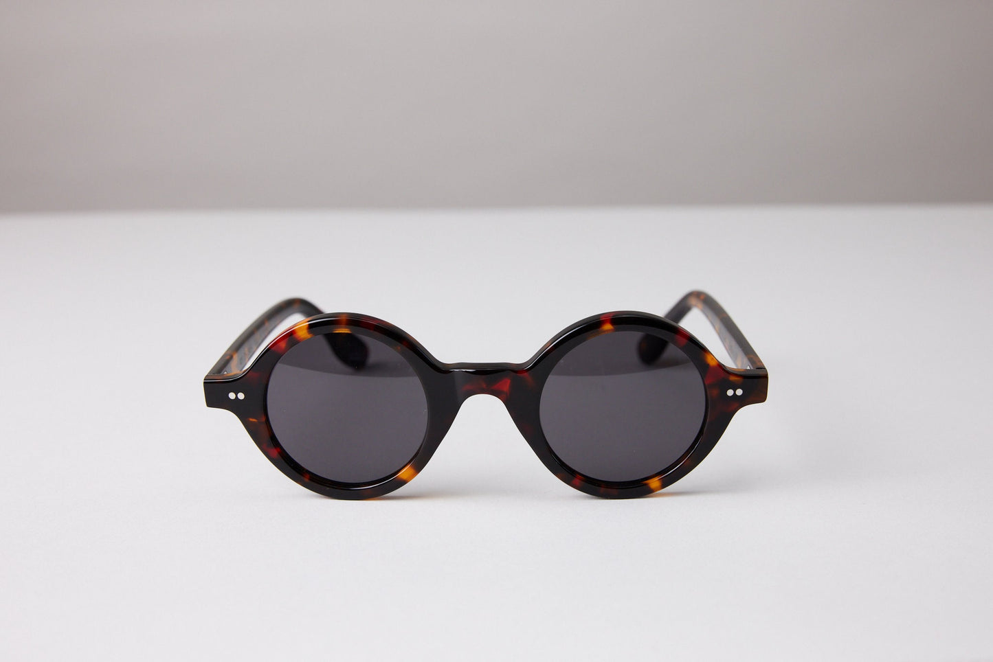 NEW YORK EYERISH, Greystones. Dark Tortoise Shell Frame with Grey Lenses