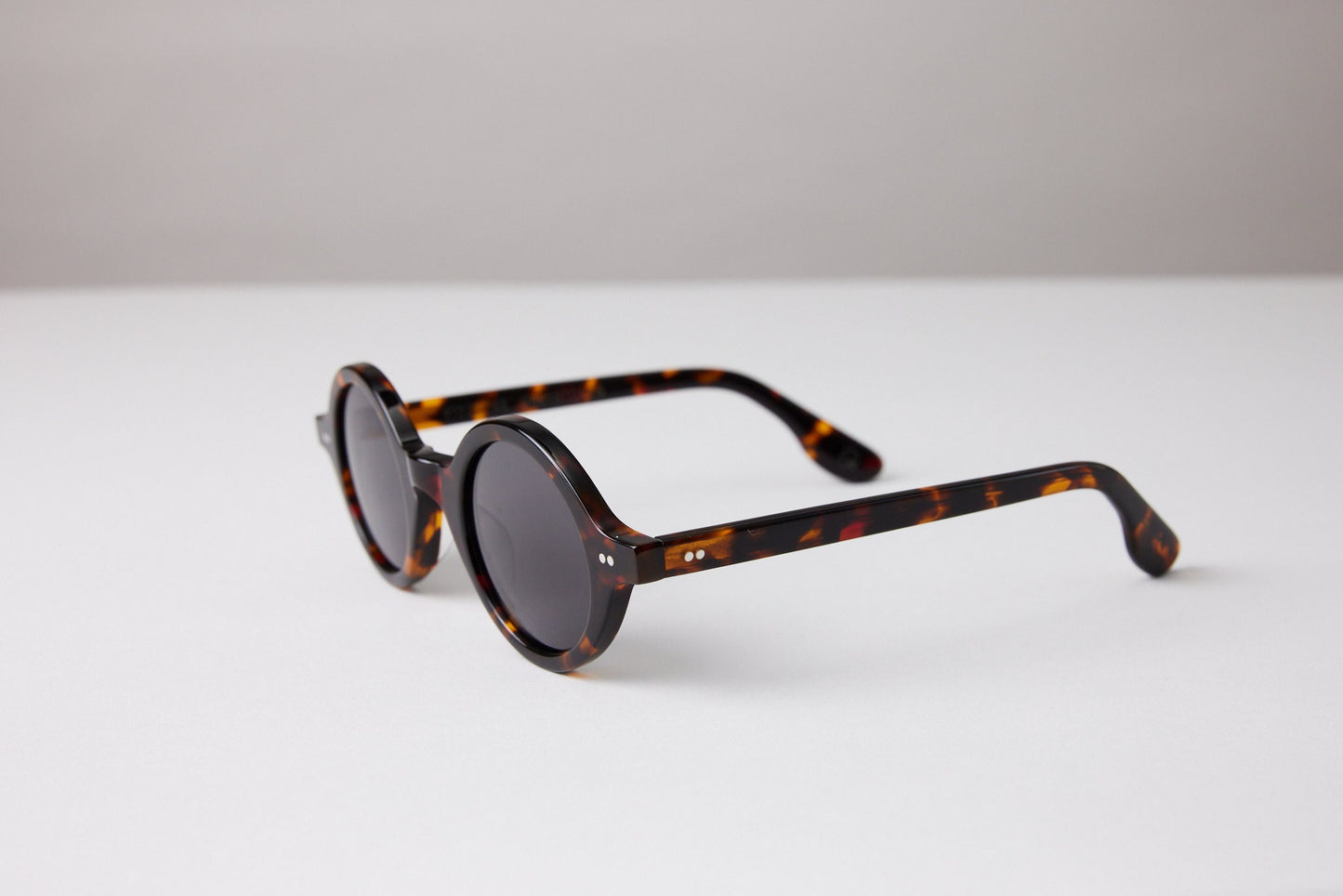 NEW YORK EYERISH, Greystones. Dark Tortoise Shell Frame with Grey Lenses