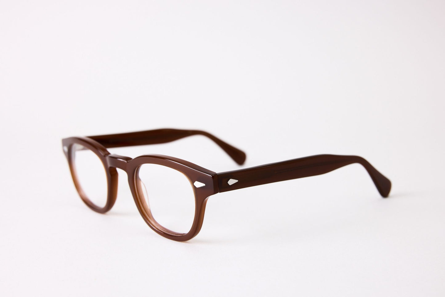 Small - New York Eye_rish, Causeway. Rx Prescription Lenses with Brown Frames