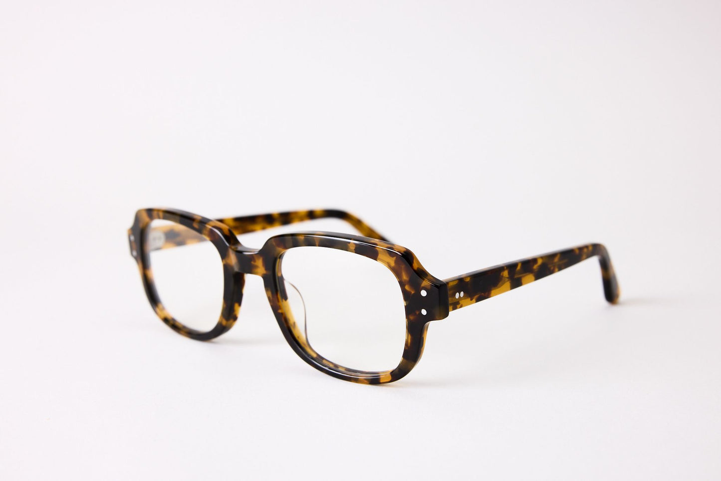 Small - New York Eye_rish, "The Downings." Rx Prescription Lenses with Light Tortoise Frames