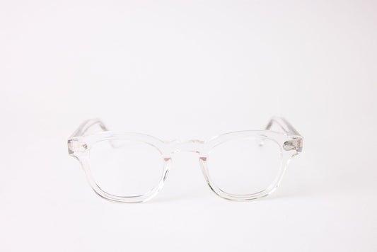 Small - New York Eye_rish, Causeway. Rx Prescription Lenses with Clear Frames