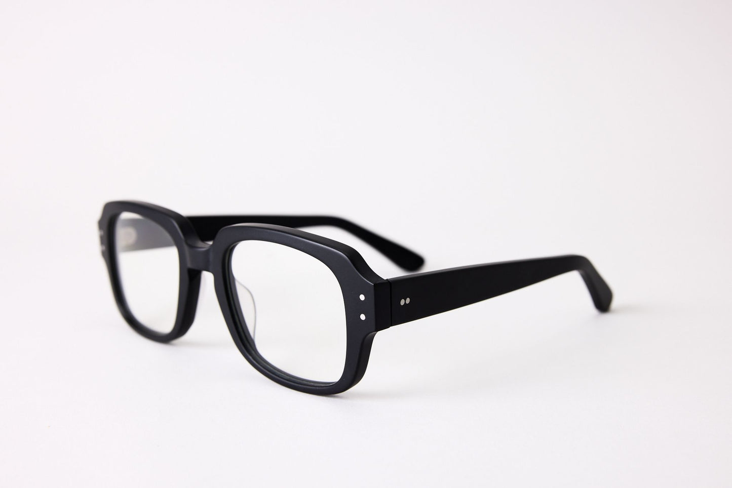 Large - New York Eye_rish, "The Downings." Rx Prescription Lenses with Matte Black Frames